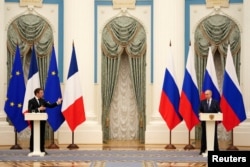Președintele francez, Emmanuel Macron, vede o soluționare europeană a crizei din Ucraina, prin intermediul Formatului Normandia.