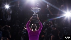  Рафаел Надал с 21-вата купа от Шлема 