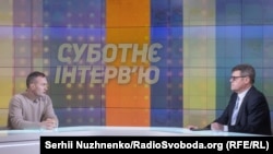 Сергій Гармаш у студії Радіо Свобода