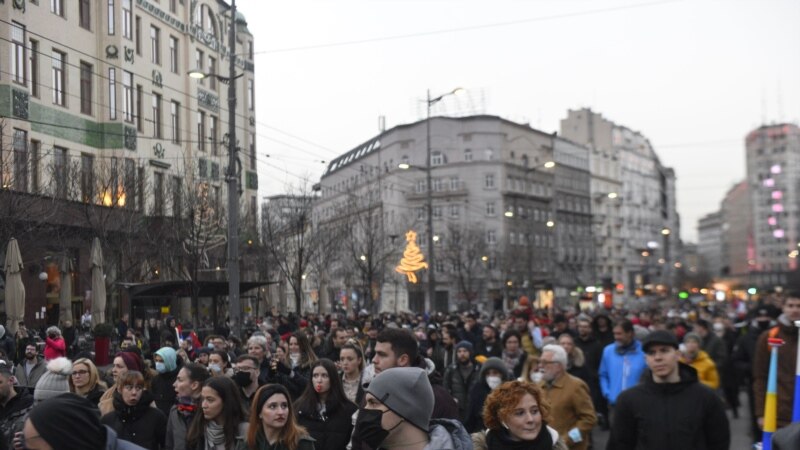 Beogradski protest protiv zagađenja vazduha