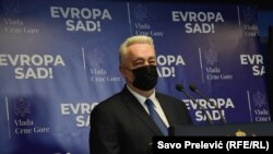 Crnogorski premijer Zdravko Krivokapić, 3. februar 2022.