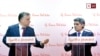 Orbán Viktor és Farkas Flórián sajtótájékoztatója 2014-ben
