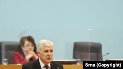 Dragan Čović, lider HDZ-a BiH u govoru pred poslanicima Narodne skupštine RS, Banja Luka, 1. februar 2022. godine