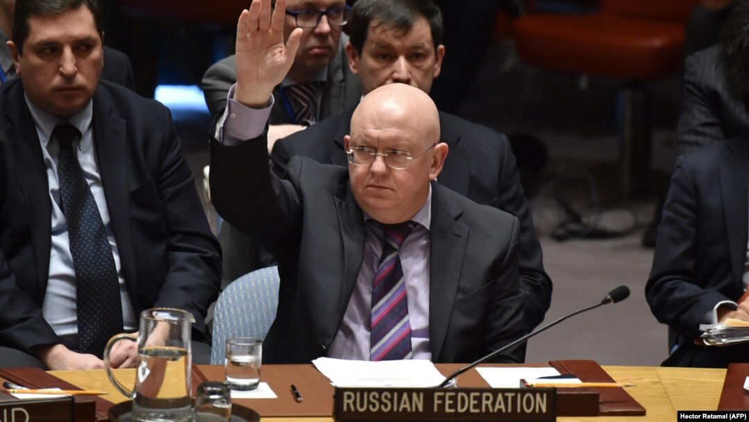 Російський посол в ООН Василь Небензя