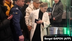 Юлия Тимошенко в здании суда, Киев, 16 января 2026 года