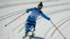 South Korea - Kazakhstan's Zhanyl Baltabayeva competes in the cross-country skiing sitting women's 1.1km sprint at the Alpensia Biathlon Centre during the Pyeongchang 2018 Winter Paralympic Games in Pyeongchang on March 14, 2018. / AFP PHOTO / OIS/IOC / 