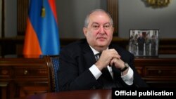 Armenian President Armen Sarkisian