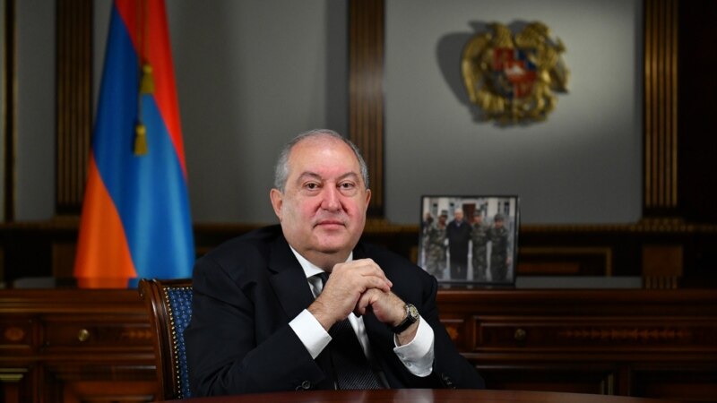Ermeni prezidenti koronawirusa ýolugdy