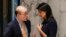 U.S. Ambassador to the United Nations Nikki Haley (right) confers with Chinese Ambassador to the UN Liu Jieyi earlier this week. 