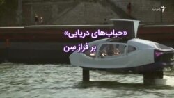 ویدئوی کوتاه؛ «حباب‌های دریایی» بر فراز سِن