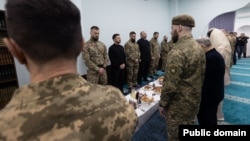 Владимир Зеленский на ифтаре, фото с официального сайта президента Украины