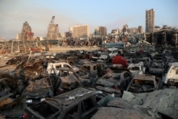 Наслідки вибуху у Бейруті. 4 серпня 2020 року