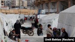 There are still a number of Kyrgyz nationals in displaced persons camps in Syria. (file photo)