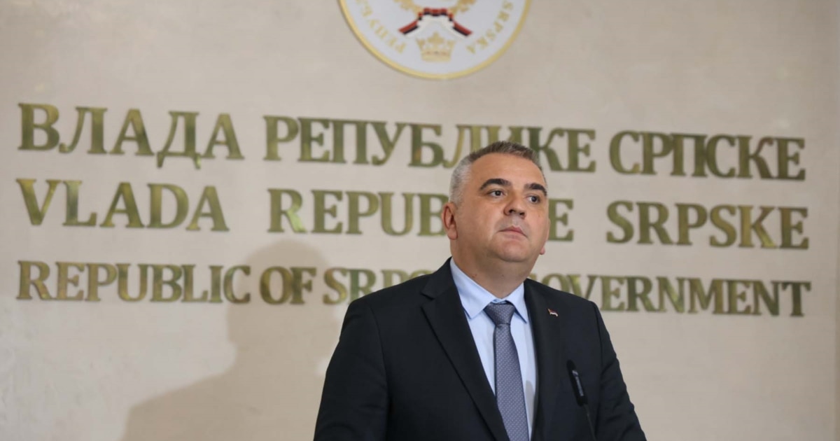 Kryeministri i Republikës Sërpska jep dorëheqje