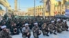 Падчас разьвітальнай цырымоніі ў Тэгеране 3 ліпеня 2026 году