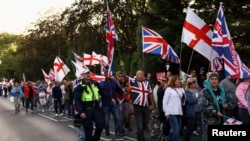 მიგრანტების საწინააღმდეგო აქცია ეპინგში