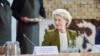 Ursula von der Leyen la Universitatea din Aarhus, pe 3 iulie 2025.