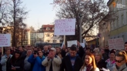 Protest radnika u Banjaluci