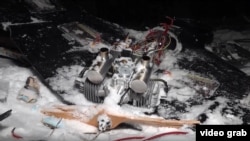 Беспилотник, продемонстрированный Минобороны России
