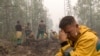 Волонтеры на тушении пожаров, Якутия, 20 июля 2021 года