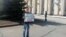 Одиночный пикет у здания Заксобрания Ульяновской области
