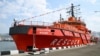 Аварийно-спасательное судно проекта MPSV07 «Спасатель Ильин» в порту Новороссийска, 10 августа 2023 года
