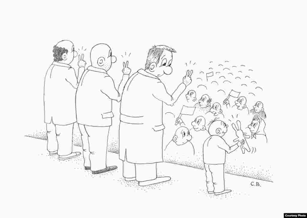 Карикатура-переможець, автор: Сергій Вельможко із Запоріжжя