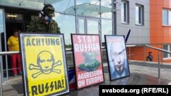 Акцыя Алеся Пушкіна супраць расейскай агрэсіі і ў абарону беларускай мовы, 2019 год