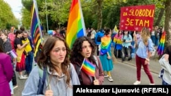 Parada ponosa u Podgorici, 4. oktobra 2025.