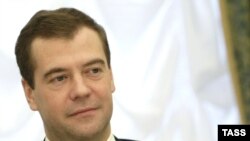 Russian President Dmitry Medvedev