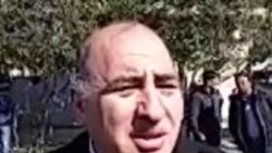 Pənah Hüseyn də "Talana Son" mitinqində iştirak edir