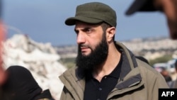 Vođa Hayat Tahrir al-Sham (HTS), Ahmed al-Sharaa, koji je nedavno preuzeo vlast u Siriji.