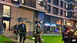 Спасатели в подмосковном Красногорске, 24 июня
