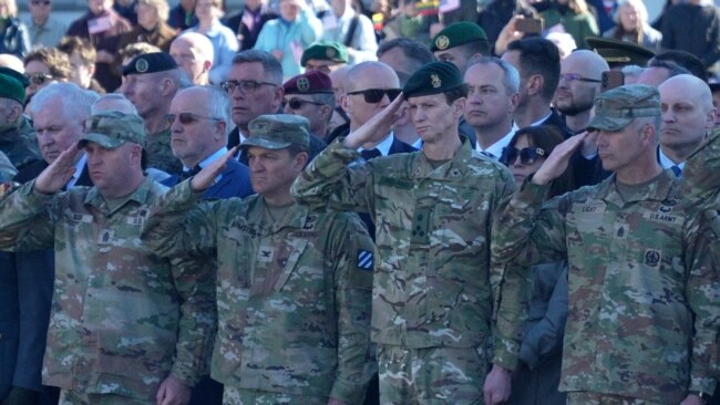 Lithuania Honors Four US Soldiers Who Died In Military Exercise