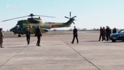 Sosire Jens Stoltenberg la baza militară de la Kogălniceanu
