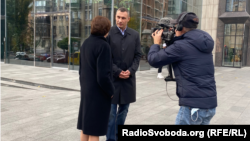 Віталій Кличко під час інтерв’ю Радіо Свобода