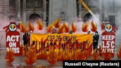 Активисты призывают участников конференции в Глазго соблюдать Парижское соглашение об изменении климата