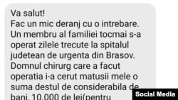 Mesajul primit de Marian Godină de la ruda pacientei care l-a denunțat ăe medic