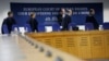 Gjyqtarët e Gjykatës Evropiane për të Drejta të Njeriut në sallën e gjyqit. (Foto: Reuters)