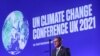 Predsjedavajući COP26 Alok Sharma govori na početku UN-ove konferencije o klimi u Glasgowu, Škotska, 31. oktobra 2021.