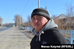 Ернат Ермекбаев, житель Пиджимского сельского округа. Панфиловский район Алматинской области, 6 ноября 2021 года