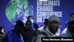 Конференцијата за климатски промени на ОН на која светските лидери разговараат за тоа како да се справат со климатските промени на глобално ниво, Глазгов, Британија, 31 октомври 2021 година.