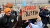  Акция в поддержку политических узников Кремля, Киев, 30 октября 2021 года