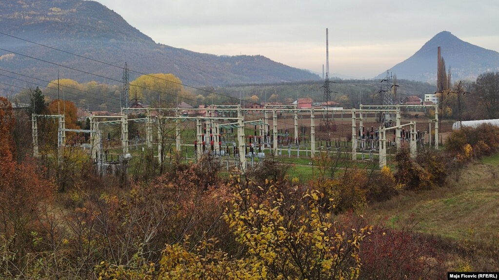 Nënstacioni i Vallaçit në veri të Kosovës.