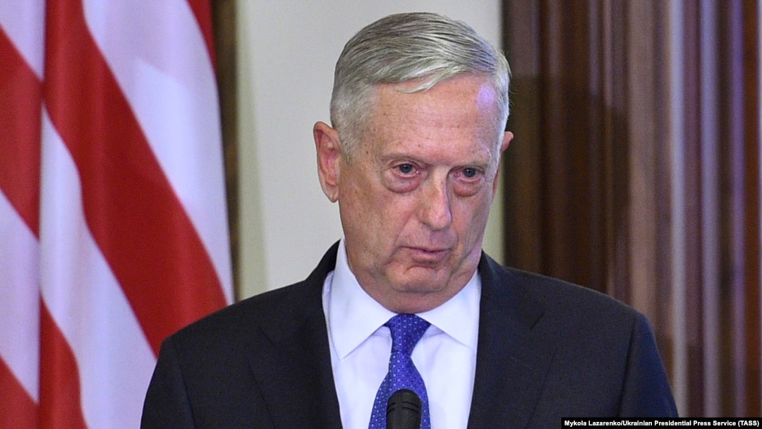 U.S. Defense Secretary Jim Mattis