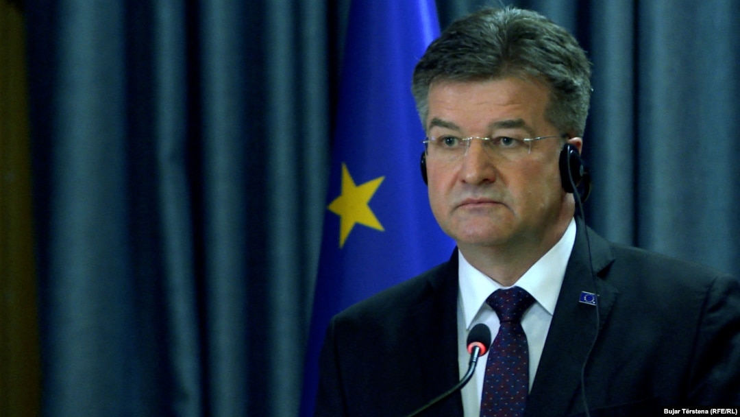 Miroslav Lajcak, the EU's envoy for talks between Serbia and Kosovo