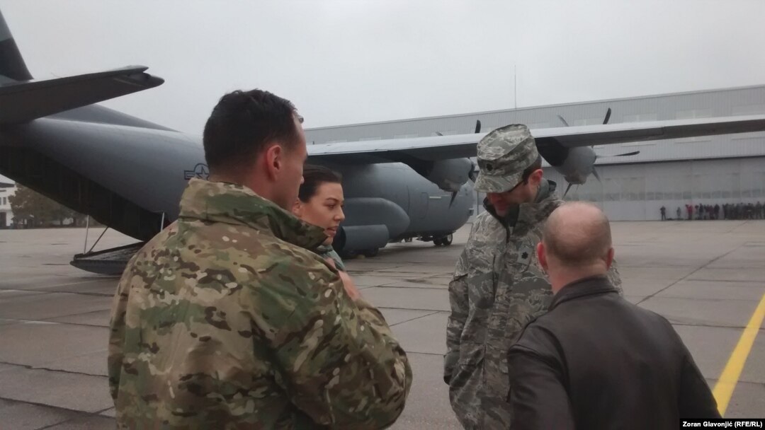 Sa zajedničke vježbe srpskih i američkih padaobranaca