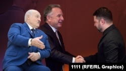 Коллаж: Лукашенко, Уиткофф, Зеленский