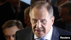 Russian Foreign Minister Sergei Lavrov 