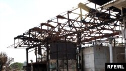 Ошто бир топ имарат өрттөңүп кеткен.